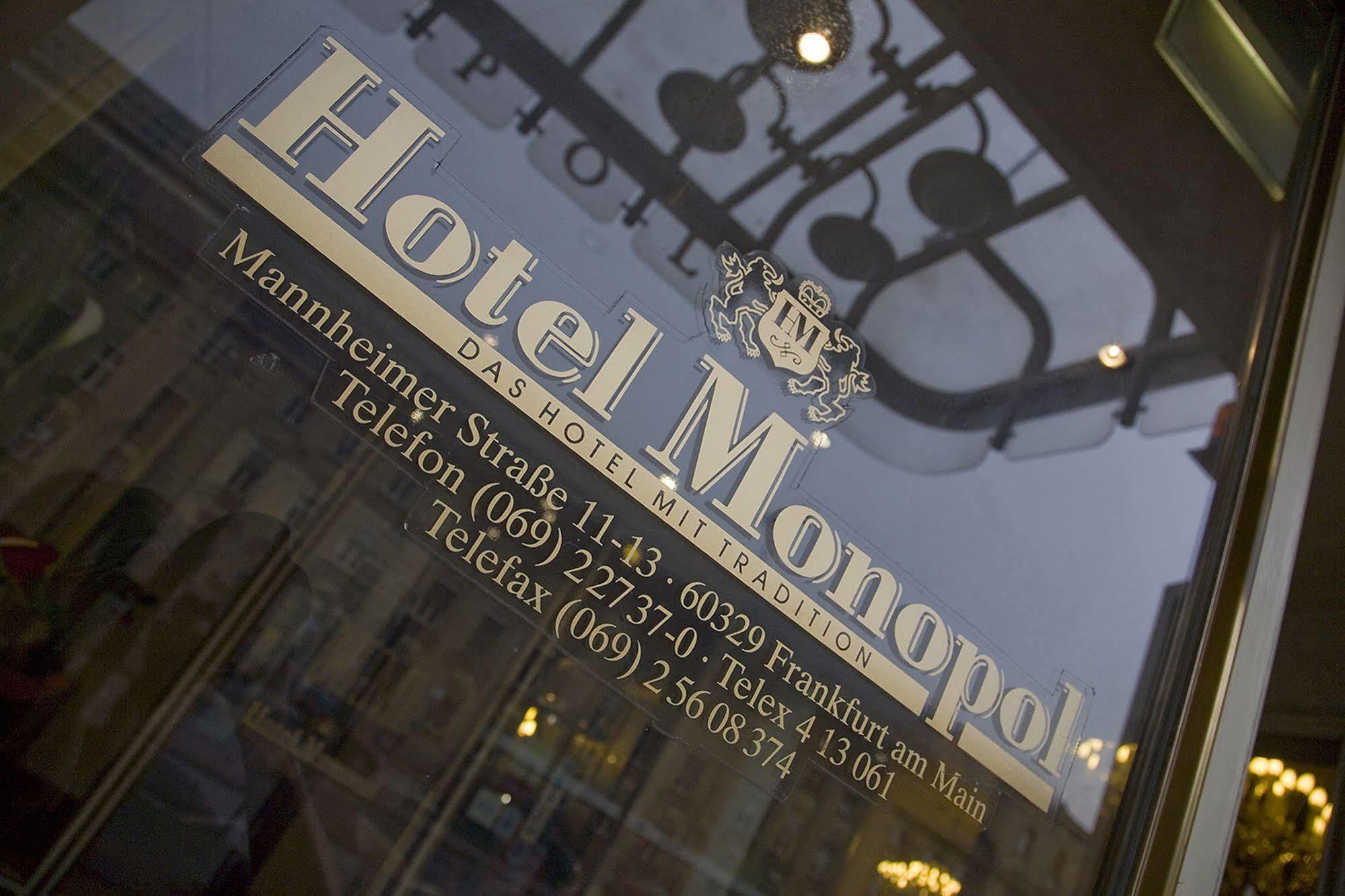 Hotel Monopol - Central Station Francfort-sur-le-Main Extérieur photo